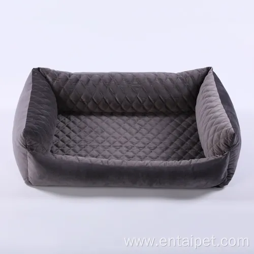 Pet Quilted Square Dog Beds Removeable Cat Beds